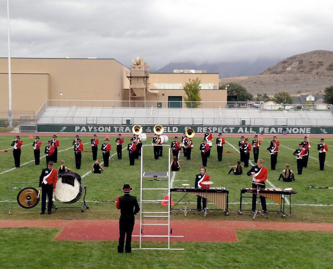 Marching band begins competing for first time