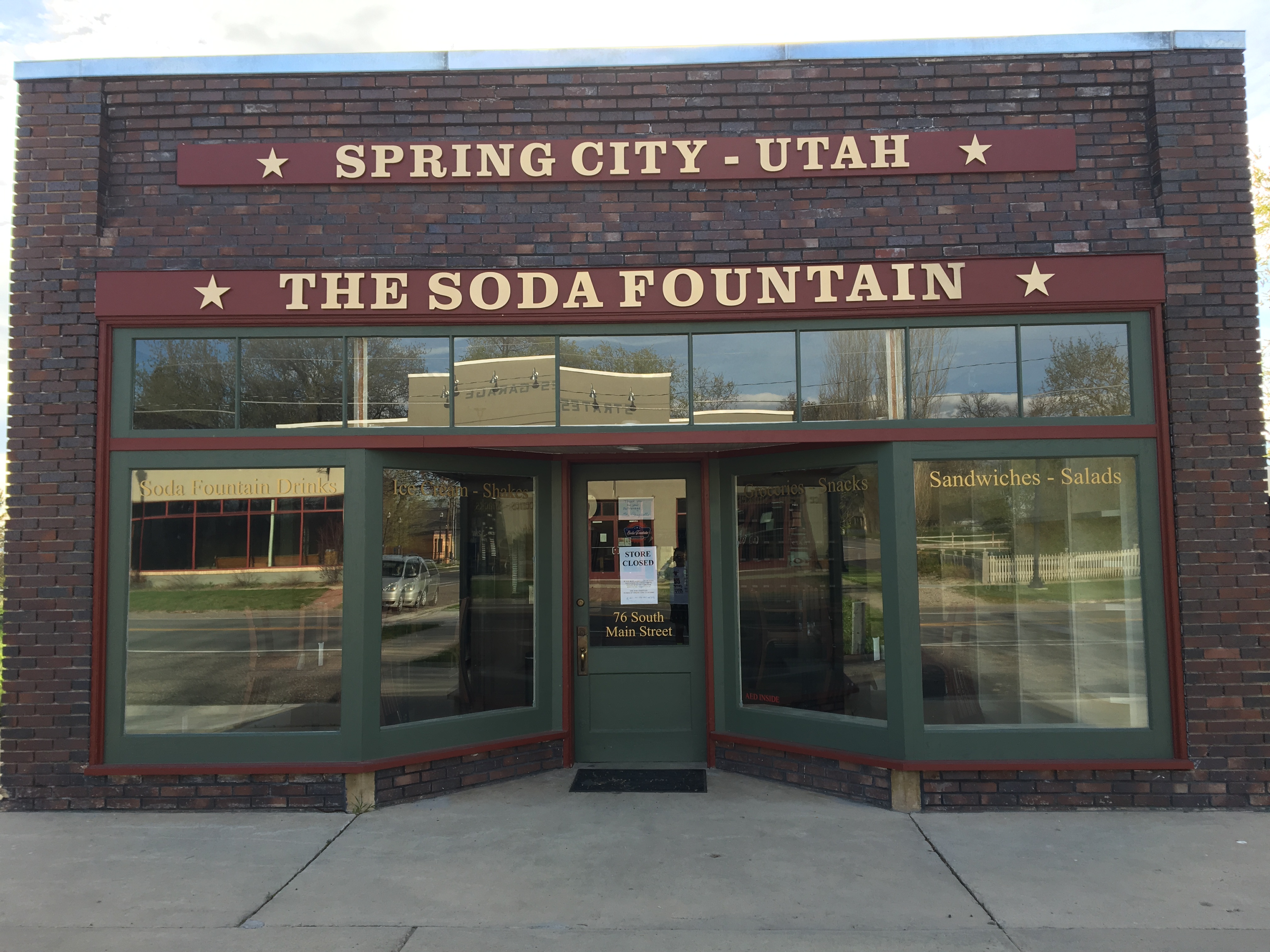 Spring City soda shop closes only seven months after opening for buisness