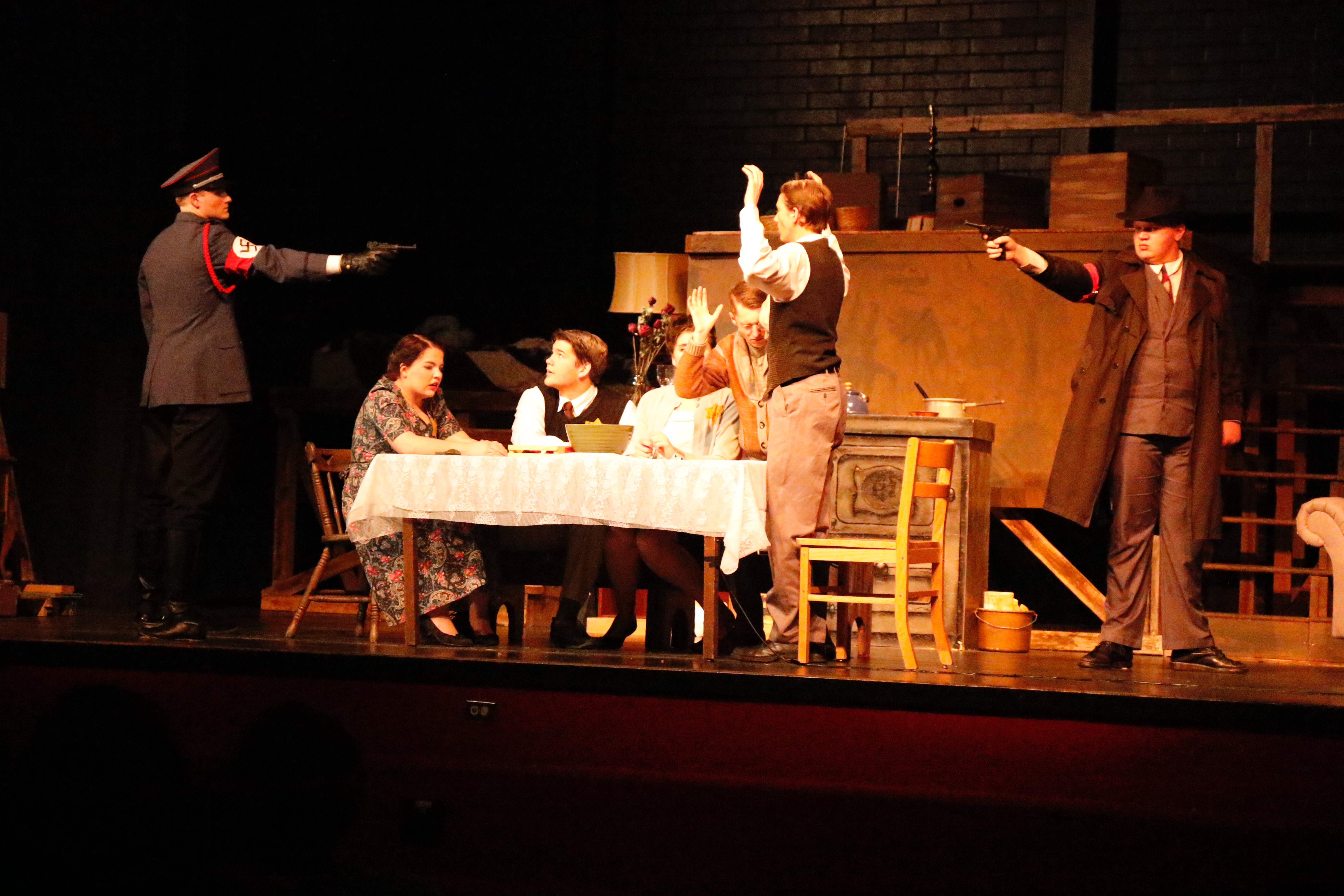 Students show maturity, talent in ‘Diary of Anne Frank’