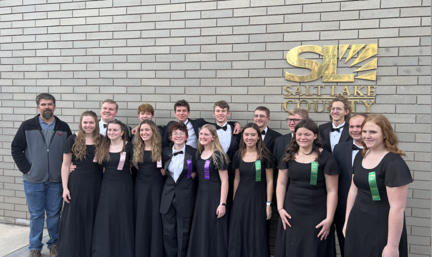 NS Students Attend Honor Choir Event in Salt Lake