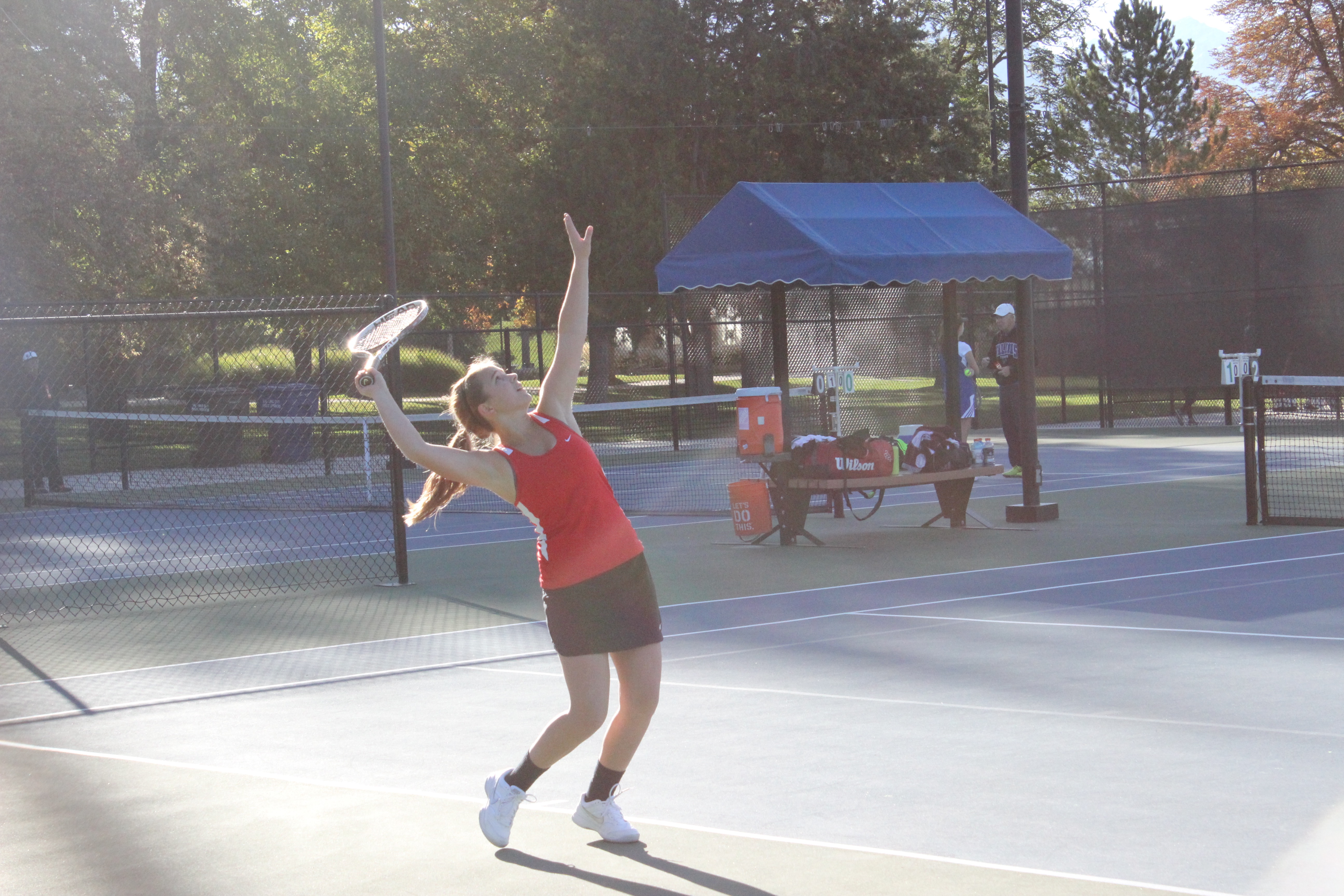 NS Girls Tennis Team Comes Up Just Short