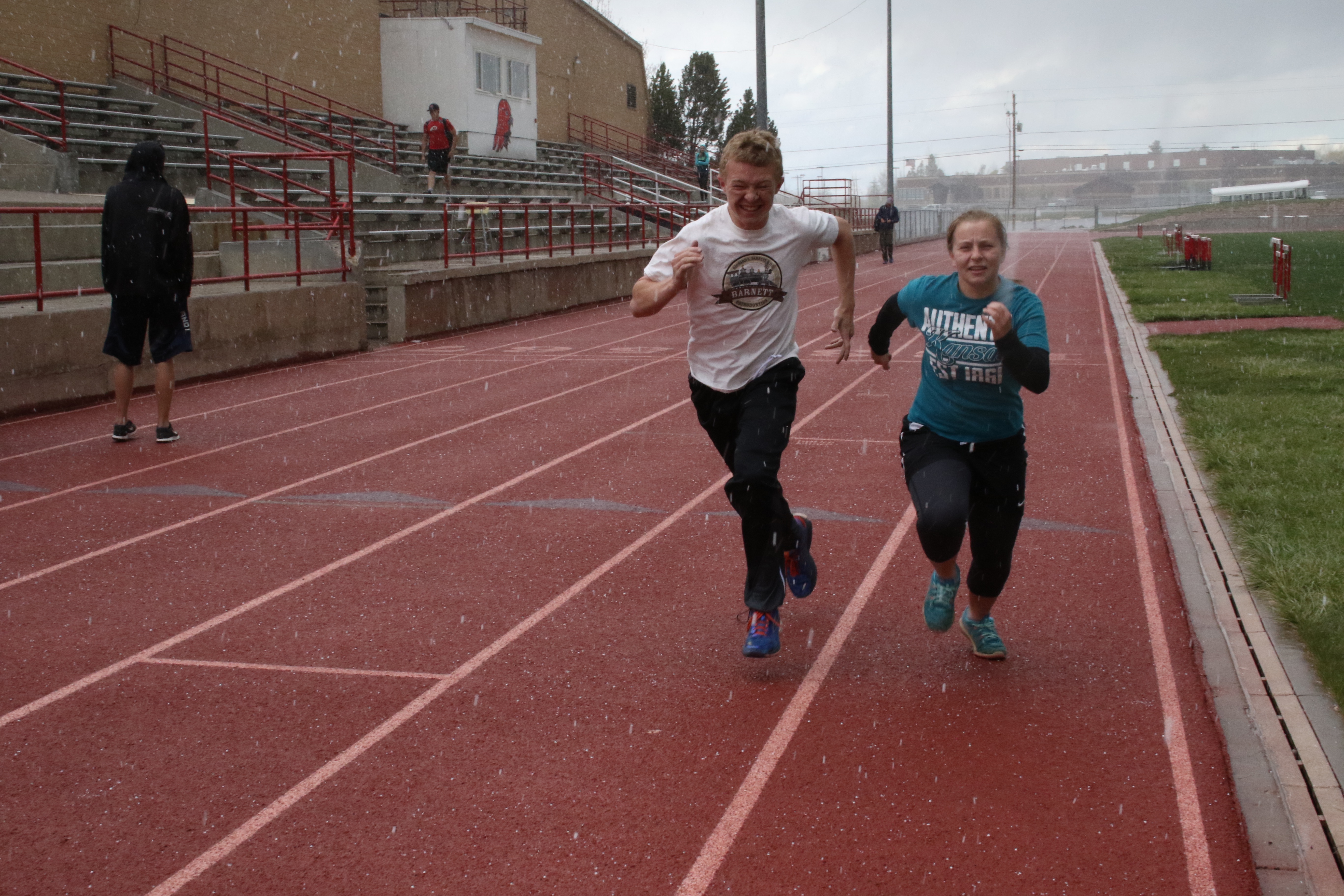 Track team continues to drop times