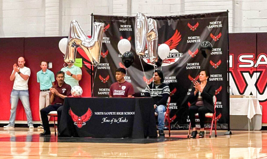 Senior signs with New Mexico State University to play soccer next year