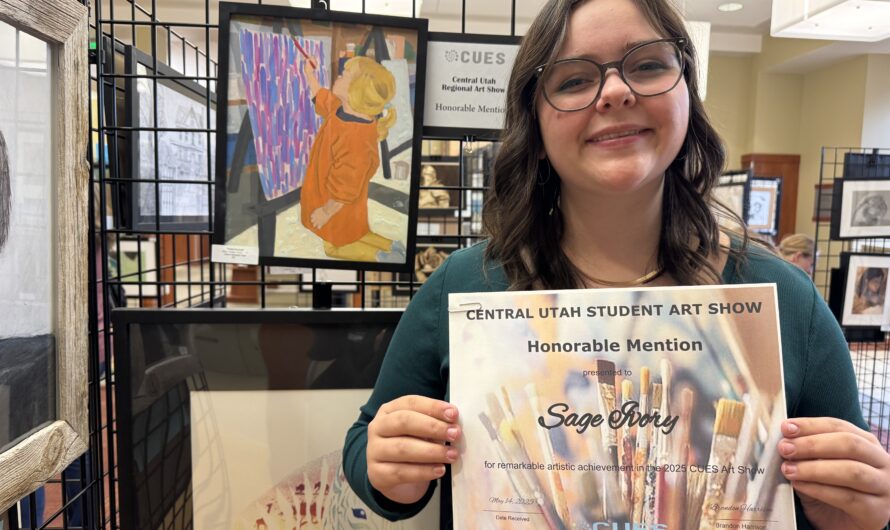 NS student Sage Ivory wins award for exelence in art