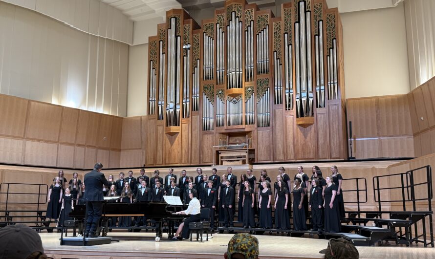 Concert choir receives superior scores at state competition